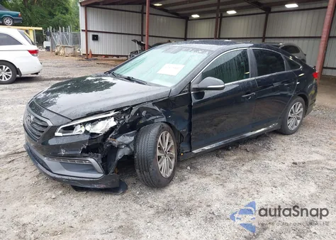 2016 Hyundai Sonata Sport z USA, uszkodzony, nr VIN 5NPE34AF7GH261761